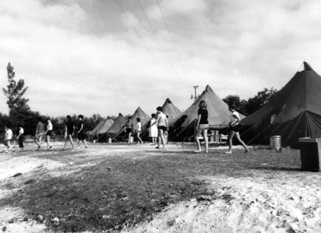 A youth camp at the Institute, 1966